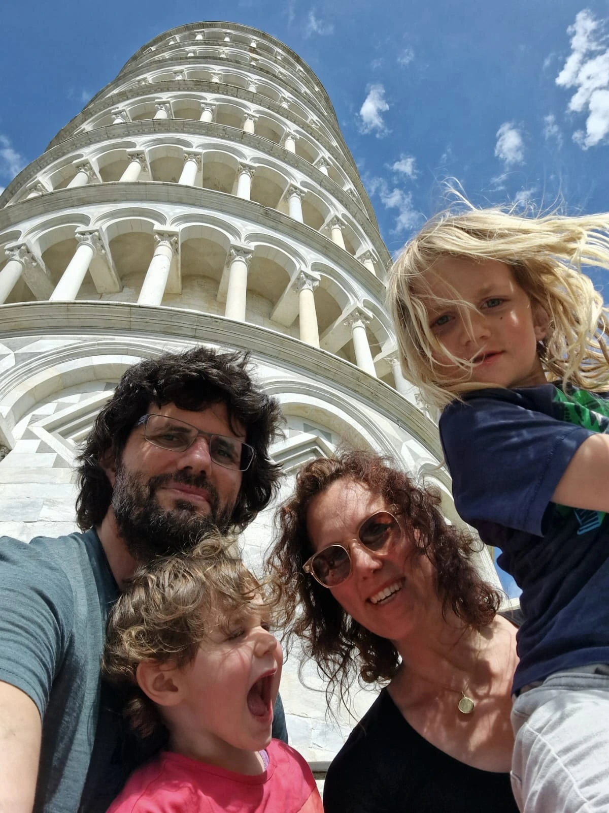 Patrizia mit Familie